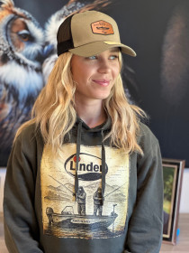 Hoodie grön med nyheten Arkip 510, Storlek S